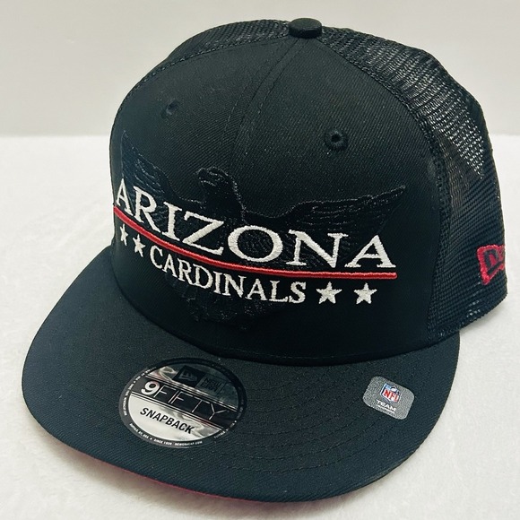 New Era Arizona Cardinals Totem 9FIFTY Snapback Hat Cap Adjustable Black NFL - Picture 3 of 5